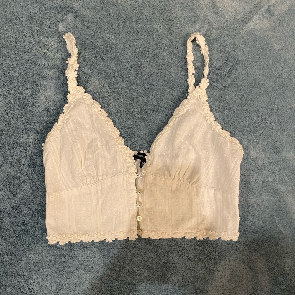 Cute white top